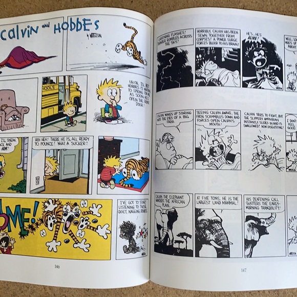 The Authoritative Calvin And Hobbes Comic Book (1990) - Picture 3 of 4